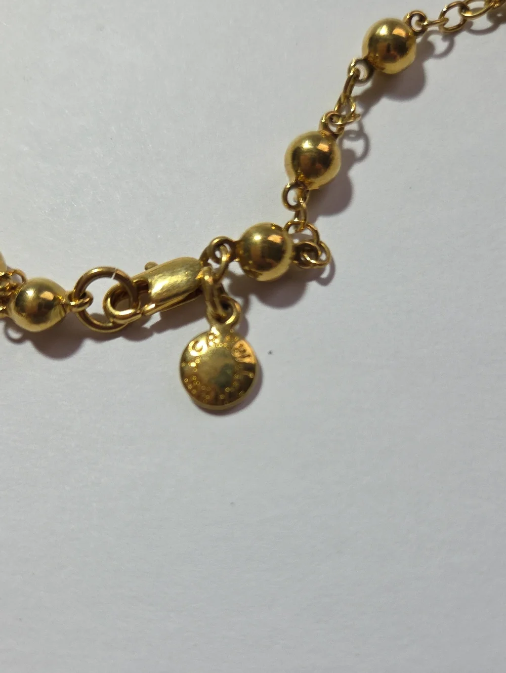 J. Crew Costume Jewelry Gold-tone Beaded Necklace